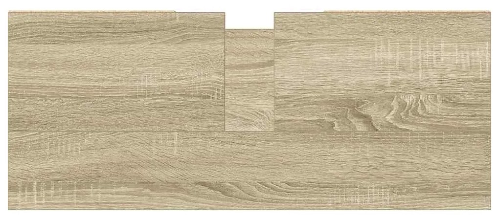 vidaXL Ντουλάπι Μπάνιου Sonoma Δρυς 80 x 33 x 60 εκ. από Επεξεργ. Ξύλο