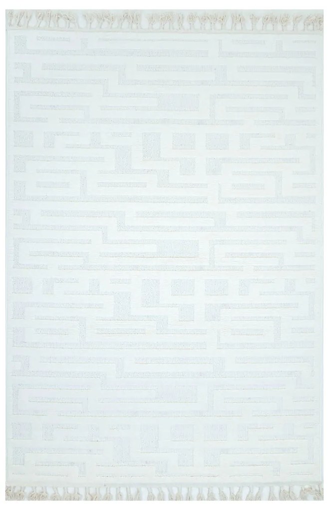 Χαλί Διαδρόμου (80x200) Ezzo Perla C796B1A Cream