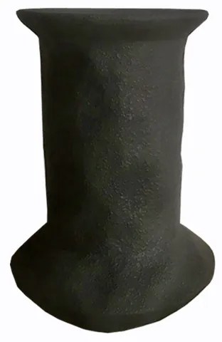 Βάζο Κεραμικό Μαύρο Art Et Lumiere Φ24x34εκ. 25015