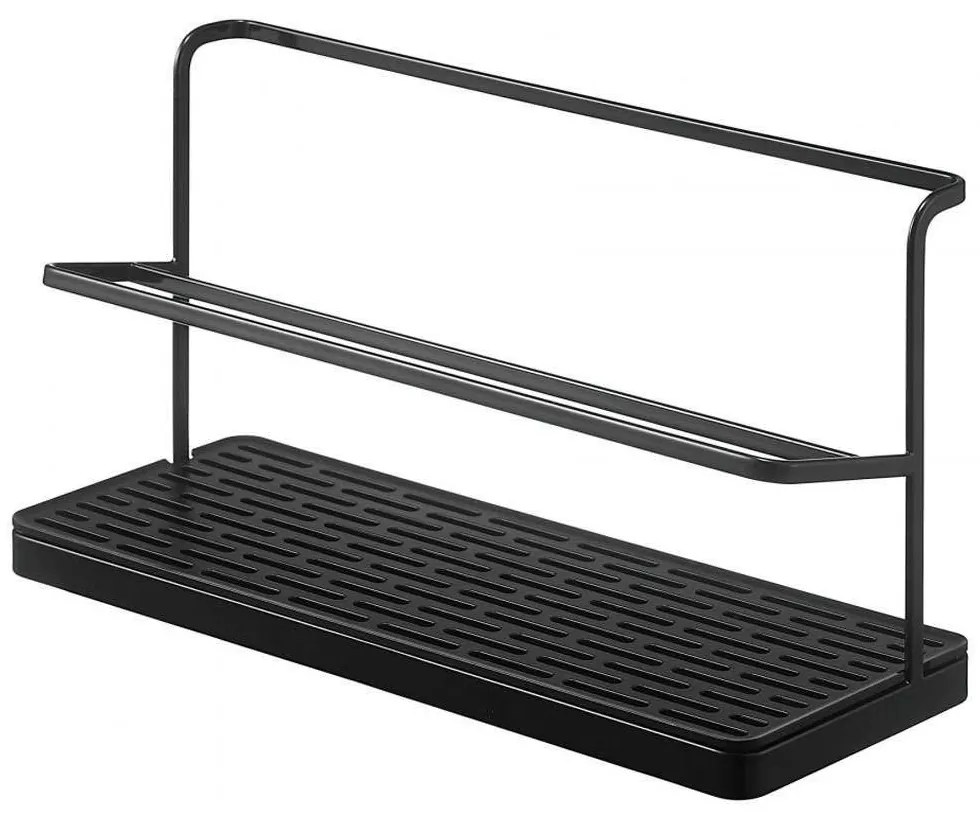 Σταντ Στραγγίσματος YMZK5410 12x32x17cm Black Yamazaki Steel,Abs