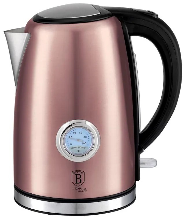Berlinger Haus Ηλεκτρικός Βραστήρας 2200W Max 1.7lt i-Rose Edition BH-9070