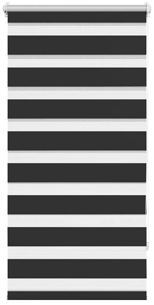 vidaXL Ρόλερ Zebra Μαύρο 60 x 120cm
