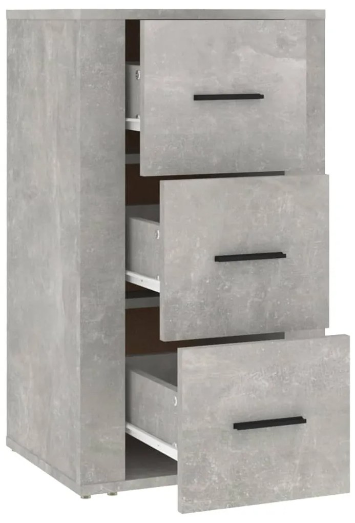vidaXL Ντουλάπι Γκρι σκυροδέματος 40x33x70 εκ. από Επεξεργασμένο Ξύλο