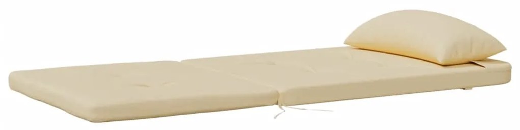 vidaXL Μαξιλάρια Καρέκλας Adirondack 2 τεμ. Μπεζ από Ύφασμα Oxford