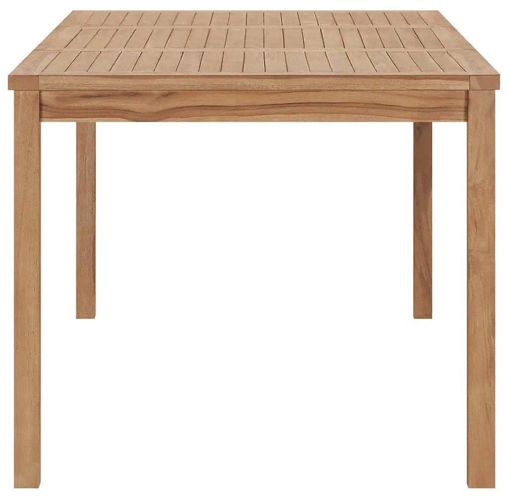 vidaXL Τραπεζαρία Κήπου 180 x 90 x 77 εκ. από Μασίφ Ξύλο Teak