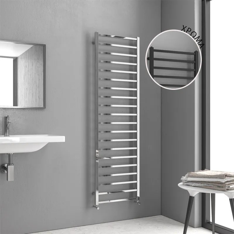 KARAG  KARNAK Θερμαντικό σώμα μπάνιου Black Matt KARNAK 1700 KARAG 8,5x50x170cm KARAG-5206836067964