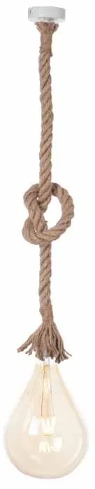 Ανάρτηση Φωτιστικού Οροφής Aca 50WR Rope/White Matt