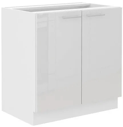 Επιδαπέδιο ντουλάπι Lyona 80 D 2F BB-Leuko