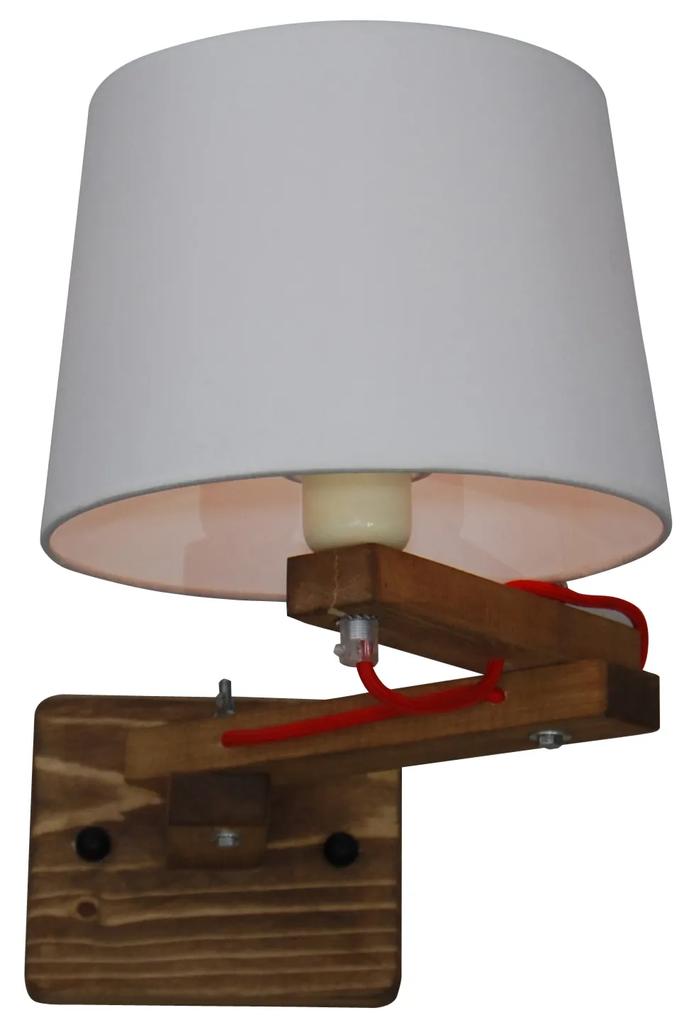 Φωτιστικό Τοίχου - Απλίκα HL-460W ZINA WALL LAMP - Ύφασμα - 77-3212