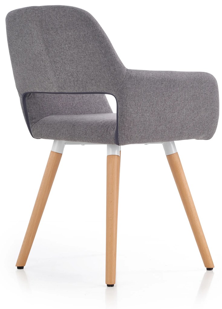 K283 chair, color: grey DIOMMI V-CH-K/283-KR-POPIEL