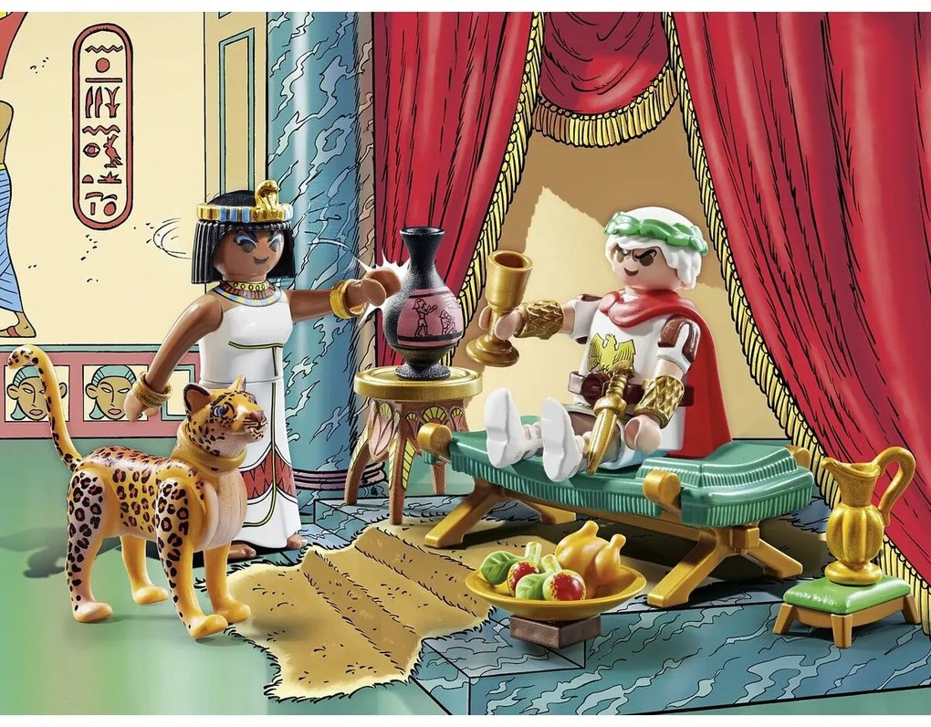 Playset Playmobil 71270 - Asterix: César and Cleopatra 28 Τεμάχια