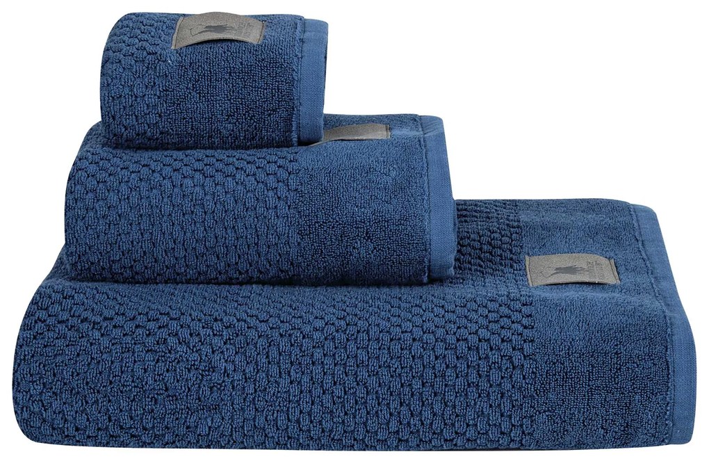 Πετσέτα Βαμβακερή Σώματος 80x160εκ. Premium 4123 Royal Blue Greenwich Polo Club