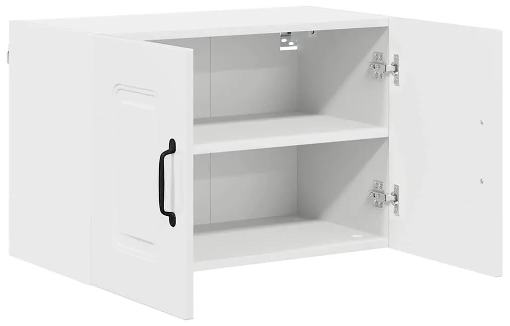 vidaXL Κρεμαστό ντουλάπι κουζίνας με ράφι 2 pcs Λευκό 60 x 31 x 40 εκ