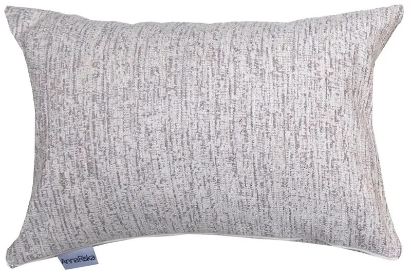 Μαξιλάρι Διακοσμητικό (Με Γέμιση) 1456 Ecru Anna Riska 32x52 Chenille,Βαμβάκι,Polyester