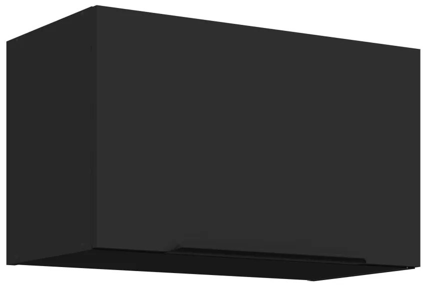 Κρεμαστό ντουλάπι Arianna 60 GU 36 1F-Μαύρο