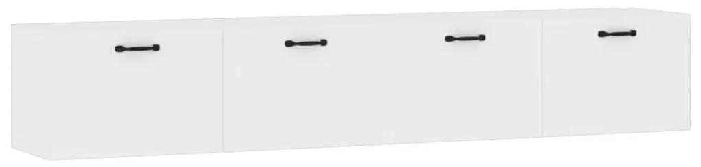 vidaXL Ντουλάπια Τοίχου 2 Τεμ. Λευκά 100x36,5x35εκ. Επεξεργασμένο Ξύλο