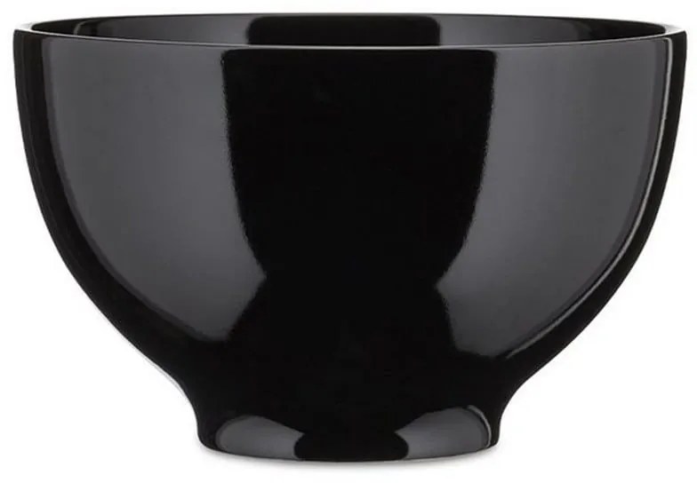 Μπωλ Φαγητού Tonale DC03/3 B Φ18x11cm Κεραμικό Black Alessi Κεραμικό