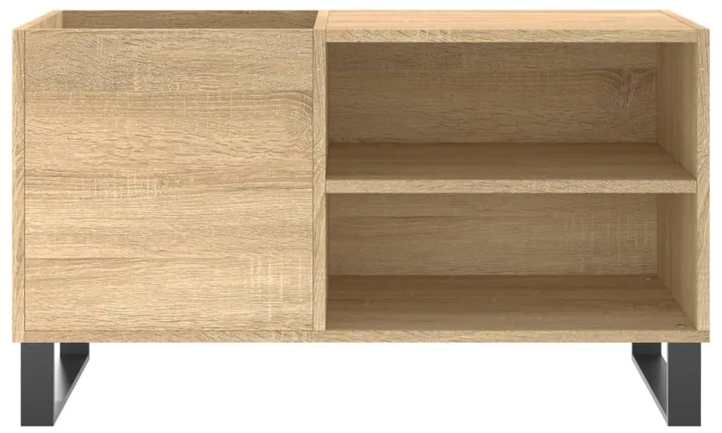 vidaXL Δισκοθήκη Sonoma Δρυς 85 x 38 x 48 εκ. από Επεξεργασμένο Ξύλο