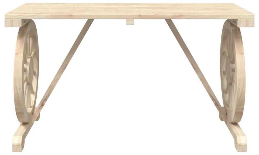 vidaXL Τραπεζαρία Κήπου Σετ 3 Τεμαχίων από Μασίφ Ξύλο Ελάτης