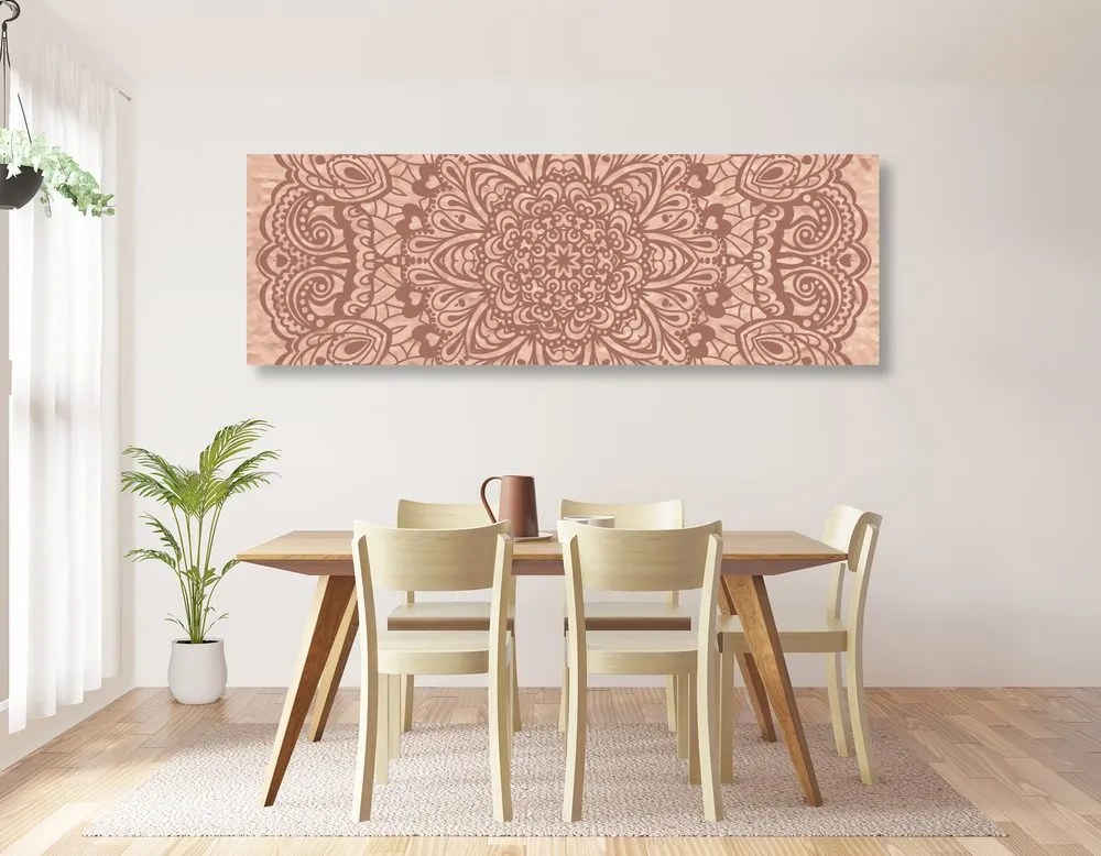 Εικόνα floral Mandala - 150x50