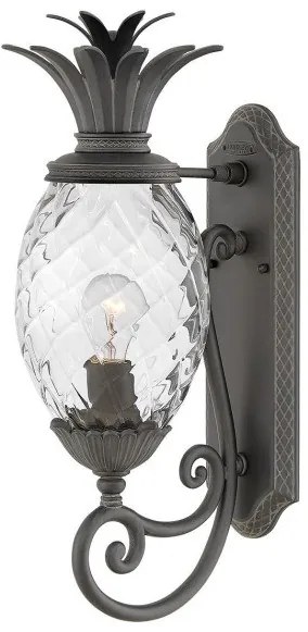 Απλίκα Φωτιστικό Τοίχου 1xE27 IP44  54cm  Plantation Elstead Lighting-HK-PLANTATION-M-MB-Μαύρο HK-PLANTATION-M-MB