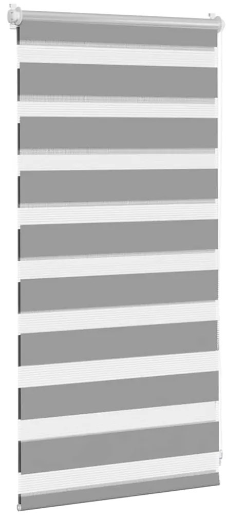 vidaXL Σύστημα Σκίασης Ρόλερ Zebra Γκρι 40 x 100 εκ.