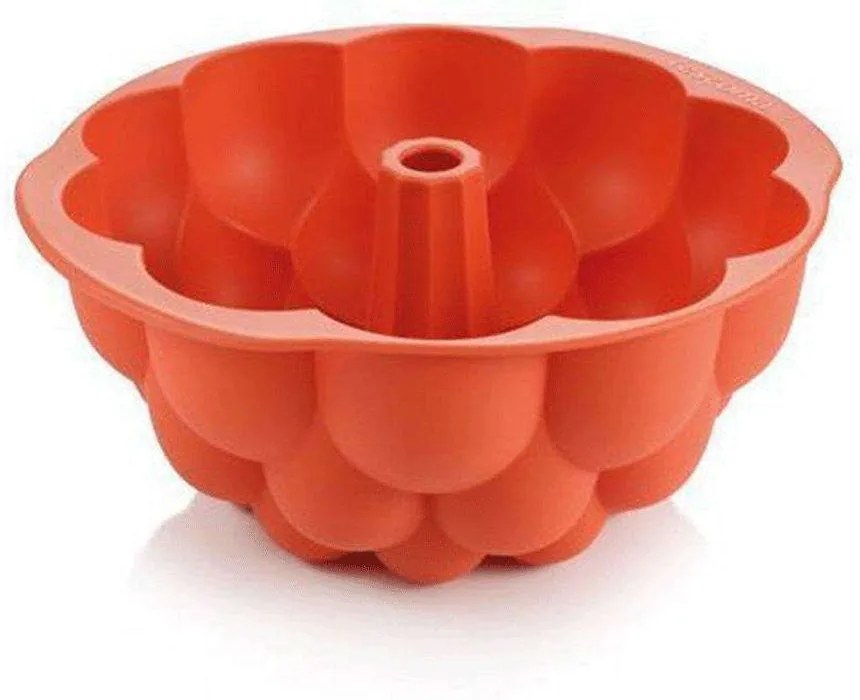 Φόρμα Κέικ Delicia Raspberry 629417 24cm Red Tescoma Silicone