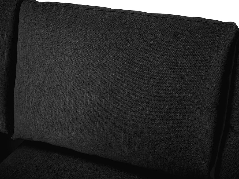 Γωνιακός Καναπές Seattle 178, Μαύρο, 325x213x88cm, Πόδια: Μέταλλο | Epipla1.gr
