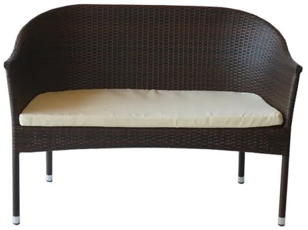Διθέσιος Καναπές, 350-2, 112x59x78 εκ., Genomax Genom1219921012