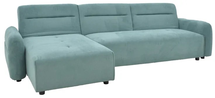 Intrahome Γωνιακός καναπές Inspired Intrahome αναστρέψιμος ύφασμα μέντα 293x142x80εκ | SKU: INTRAPA-185111147