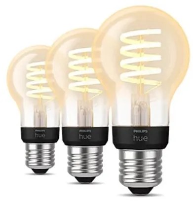 Έξυπνη Λάμπα Led 3xΕ27 7W Α60 Hue W Σετ 929002477504 Philips 929002477504