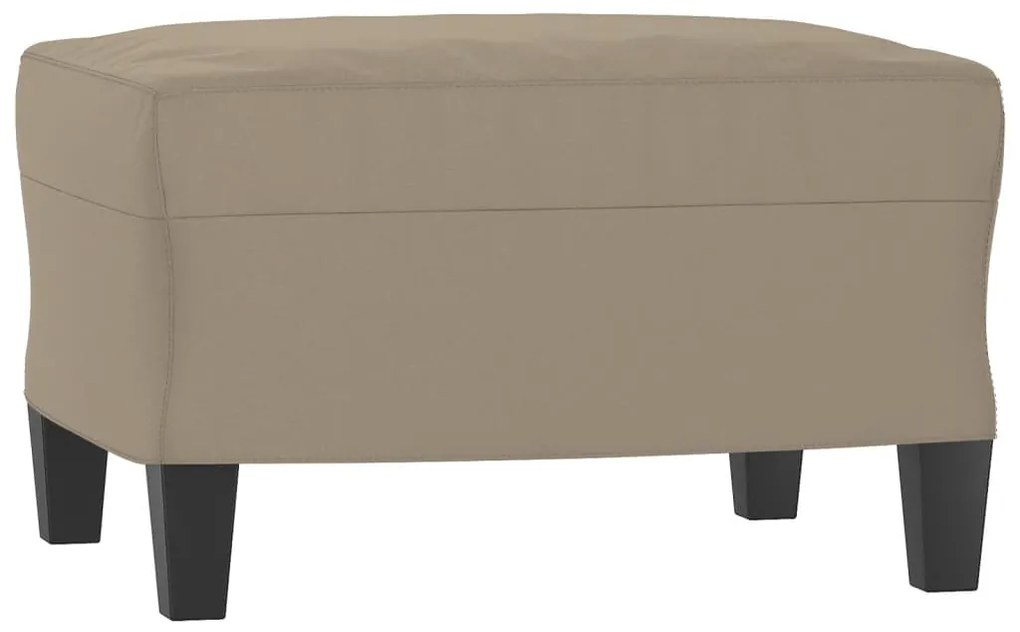 Υποπόδιο Taupe 60 x 50 x 41 εκ. από Ύφασμα Μικροϊνών 349341