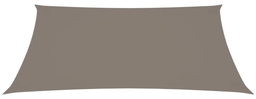 Πανί Σκίασης Ορθογώνιο Taupe 3,5 x 5 μ. από Ύφασμα Oxford 135435