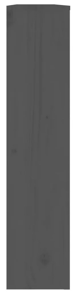 vidaXL Κάλυμμα Καλοριφέρ Γκρι 153x19x84 εκ. από Μασίφ Ξύλο Πεύκου