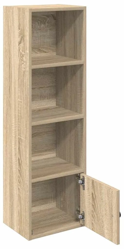 vidaXL Βιβλιοθήκη Sonoma Δρυς 31x24x102 εκ. από Επεξεργασμένο Ξύλο