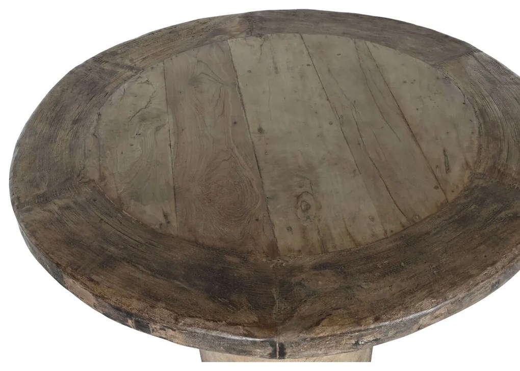 Τραπεζαρία Home ESPRIT ξύλο teak 110 x 110 x 76 cm