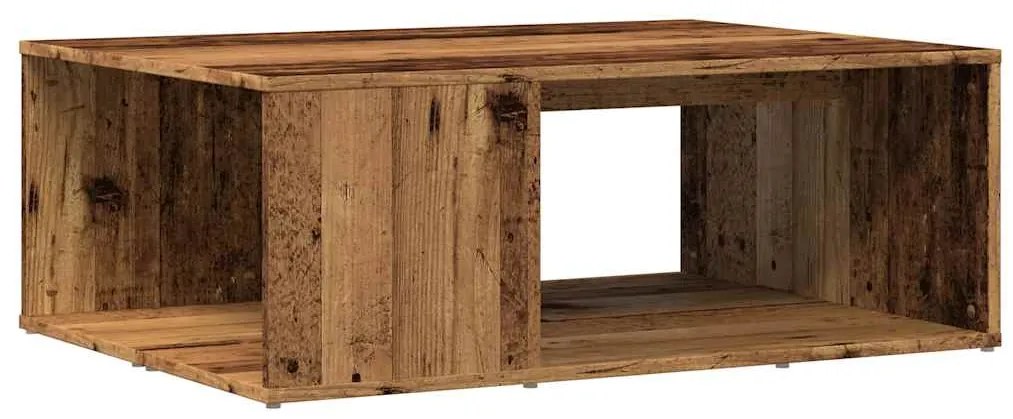 Τραπεζάκι σαλονιού παλιό ξύλο 90x67x33 cm Ξύλο μηχανής 856552