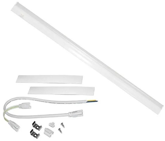 Φωτιστικό πάγκου κουζίνας LED τύπου Τ5 10W 60cm επεκτεινόμενο Lumen-3-910601-Λευκό 3-910601