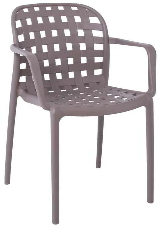 Πολυθρόνα DENON PP Mocha 58x57x82cm