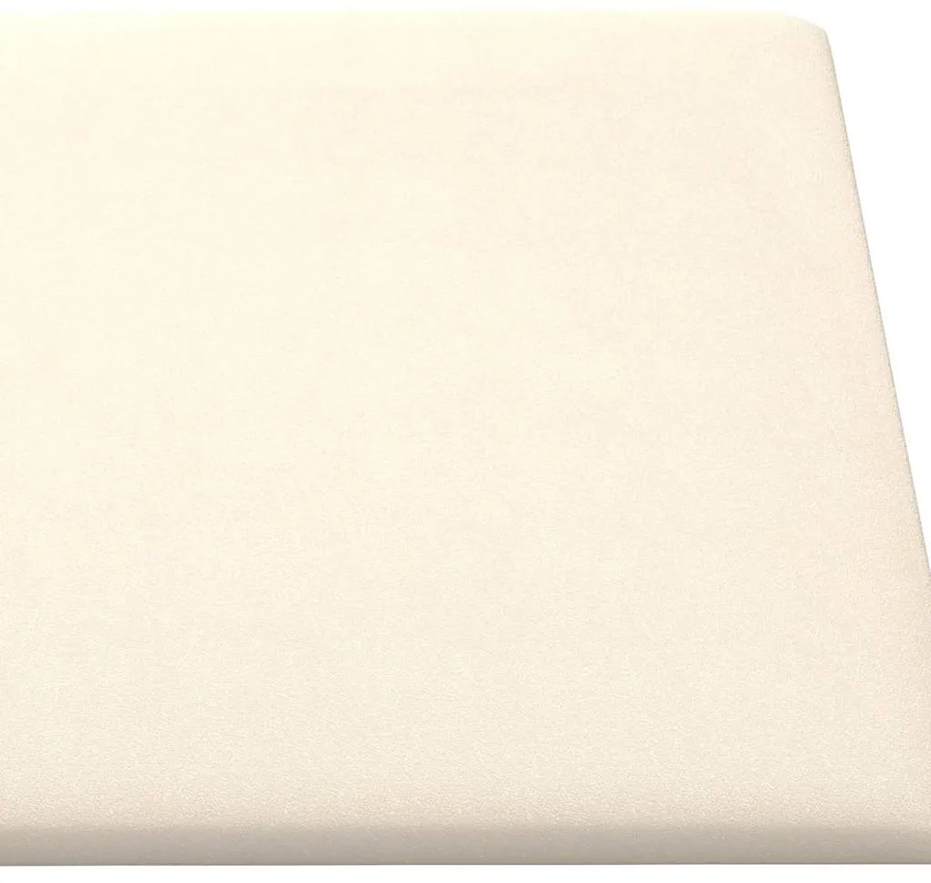 vidaXL Πάνελ Τοίχου 12 τεμ. Λευκό 30 x 15 εκ. 0,54 μ² Βελούδινα