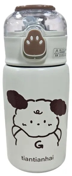 Παιδικό Θερμός 400ml με Ζωάκια &amp; Καπάκι Πατουσάκι – Kids Thermal Bottle