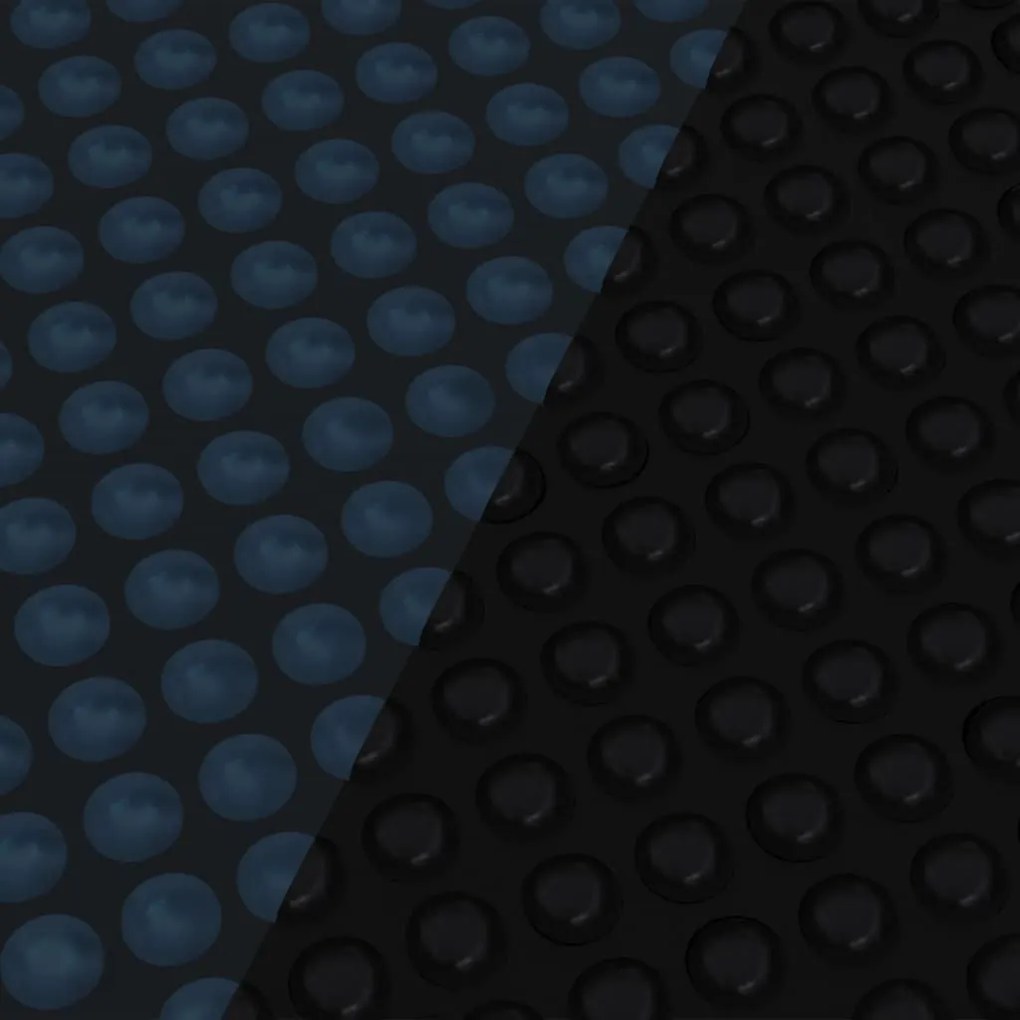 Κάλυμμα Πισίνας Ηλιακό Μαύρο/Μπλε 800x500 εκ. από Πολυαιθυλένιο - Μαύρο