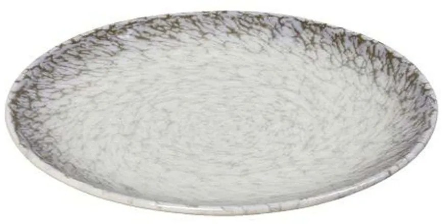Πιάτο Γλυκού Canvas KNA101K6 17x17x2cm Grey Espiel Porcelain