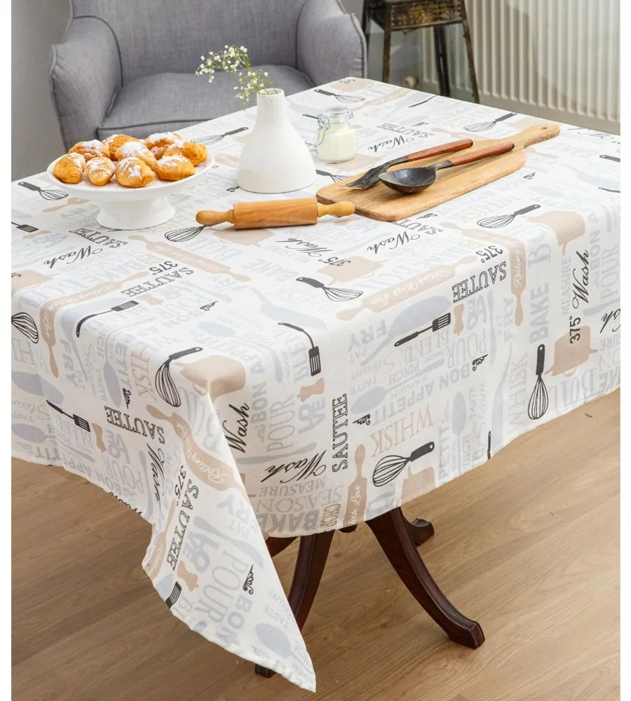 Τραπεζομάντηλο Bon Apetit Εκρού 140x260 - Borea Home