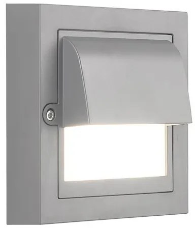 Απλίκα LED Εξωτερικού Χώρου Eurolamp Senario 145-52126 Grey 3CCT