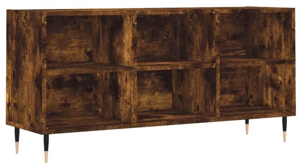 vidaXL Έπιπλο Τηλεόρασης Καπνιστή Δρυς 103,5x30x50 Επεξεργασμένο Ξύλο