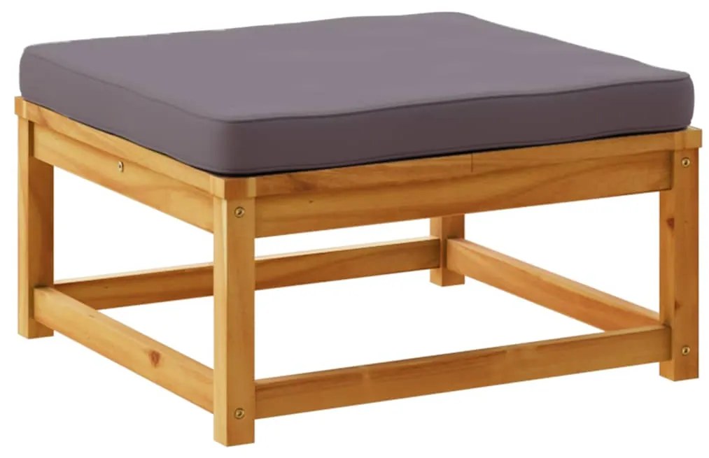 vidaXL Σαλόνι Κήπου Σετ 11 Τεμαχίων Μασίφ Ξύλο Ακακίας με Μαξιλάρια