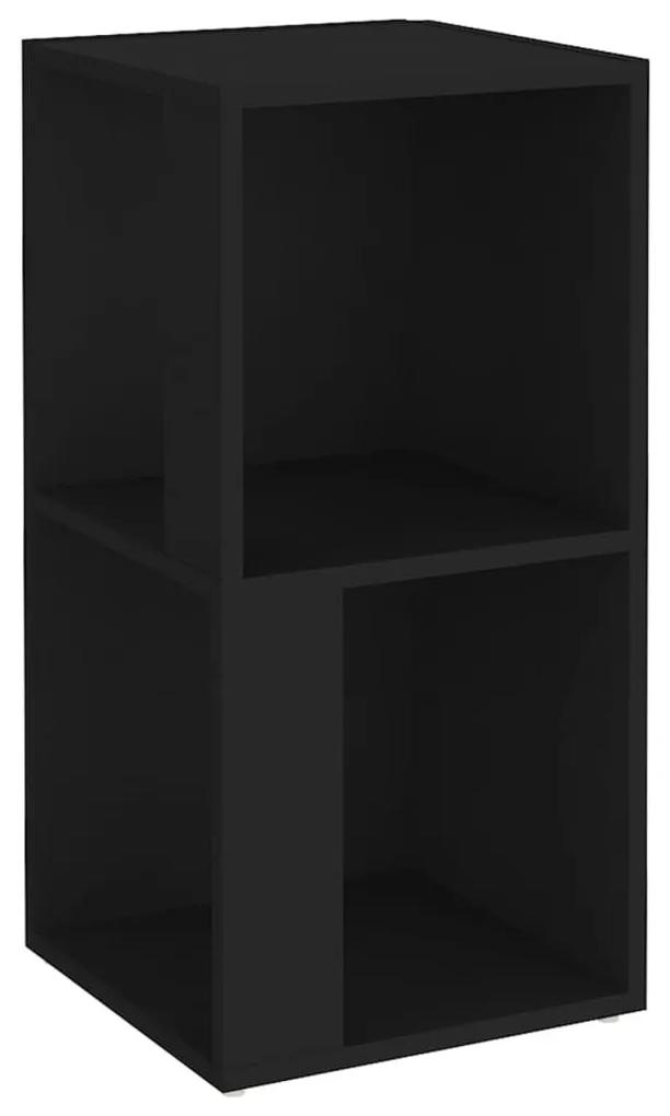 Ντουλάπι Γωνιακό Μαύρο 33 x 33 x 67 εκ. από Μοριοσανίδα - Μαύρο