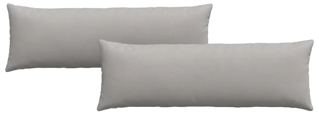 vidaXL Μαξιλάρι Καναπέ 2 pcs Σκίουρος Γκρί 120 x 40 cm ύφασμα