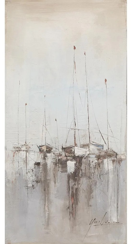 Πίνακας ArteLibre -Ιστιοφόρα- Καμβάς 60x120cm